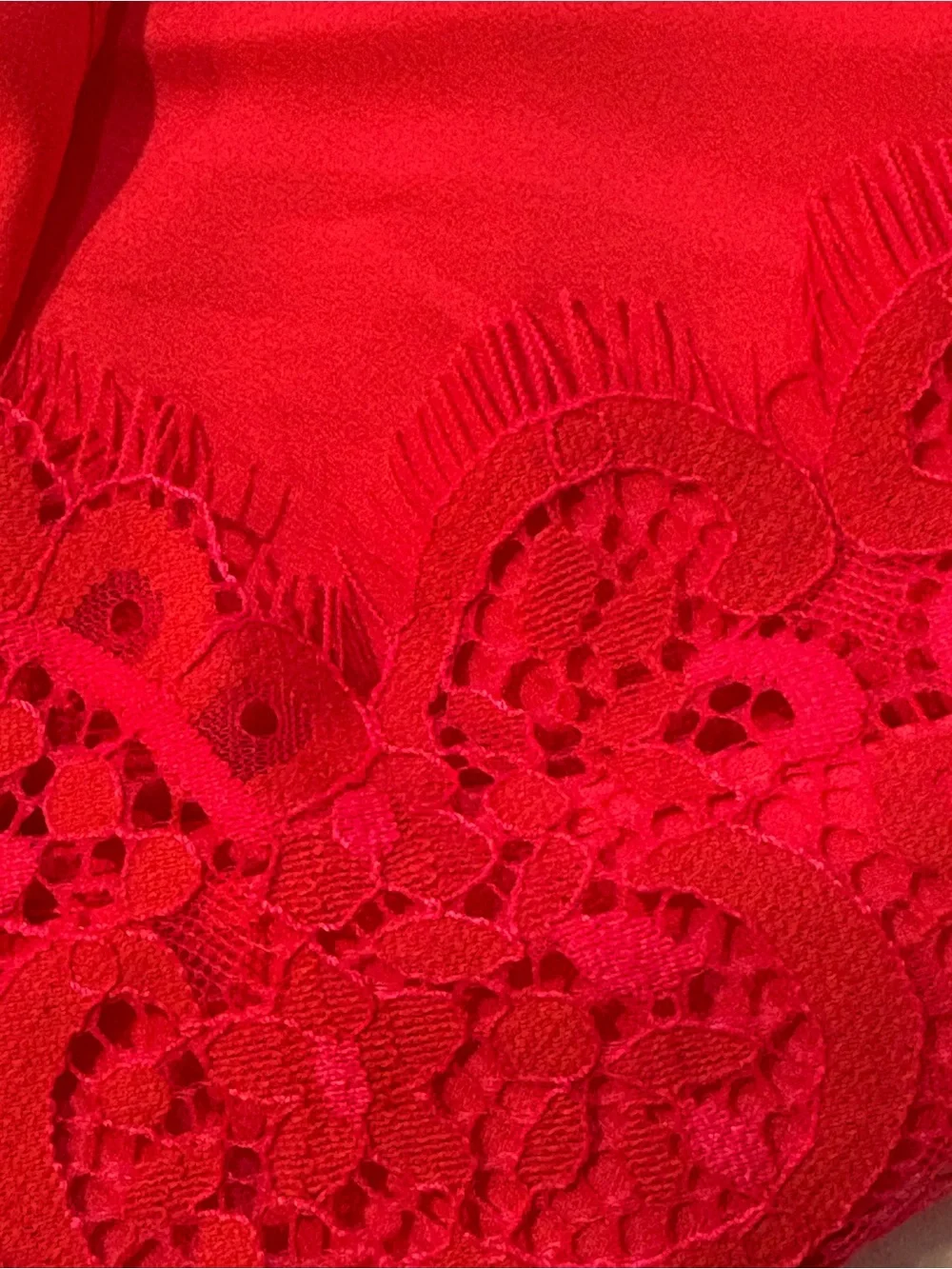 Lilly Pulitzer Averi Lace Top S Ruby Red Pink Puff Sleeve Blouse
